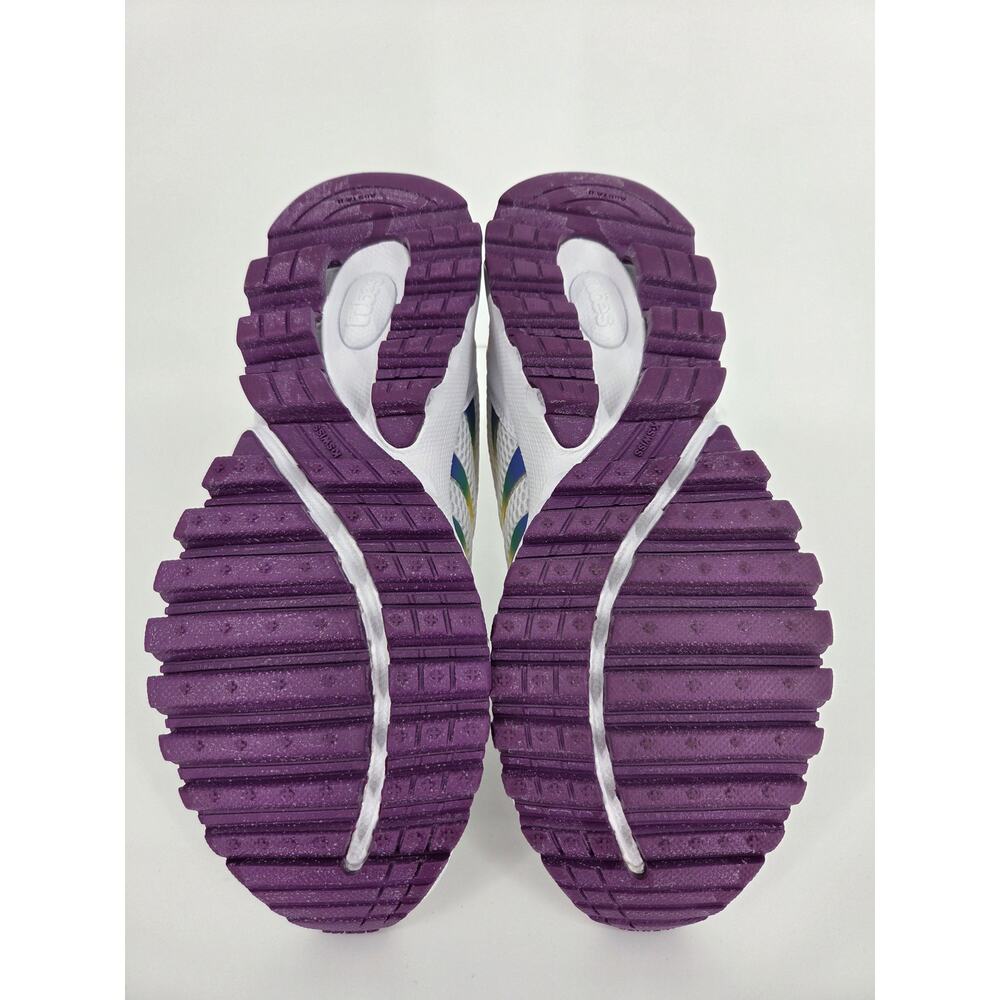 NEW K-Swiss Tubes Comfort 200 Training Shoe Women's 9.5 White Rainbow - Picture 8 of 11
